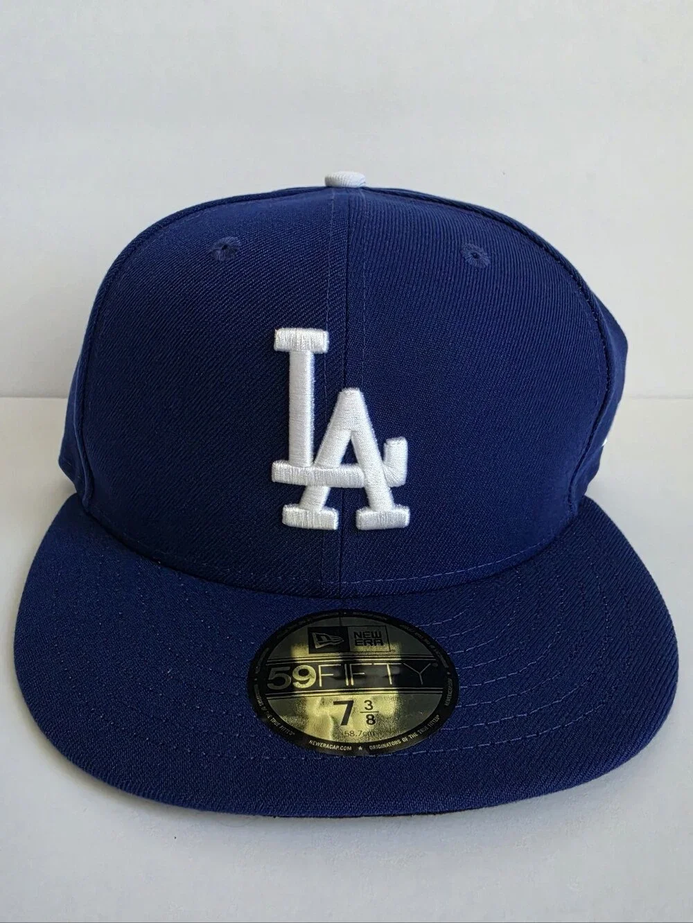 New Era 59Fifty Los Angeles Dodgers MLB Authentic Royal/Back Sz 7 3/8